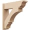 Ekena Millwork 7 1/2-in W x 26-in D x 26-in H Balboa Trad Rough Cedar Woodgrain TimberThane Outlooker, Primed Tan OUTUR075X26X26BOA04RCPR - alternate 1